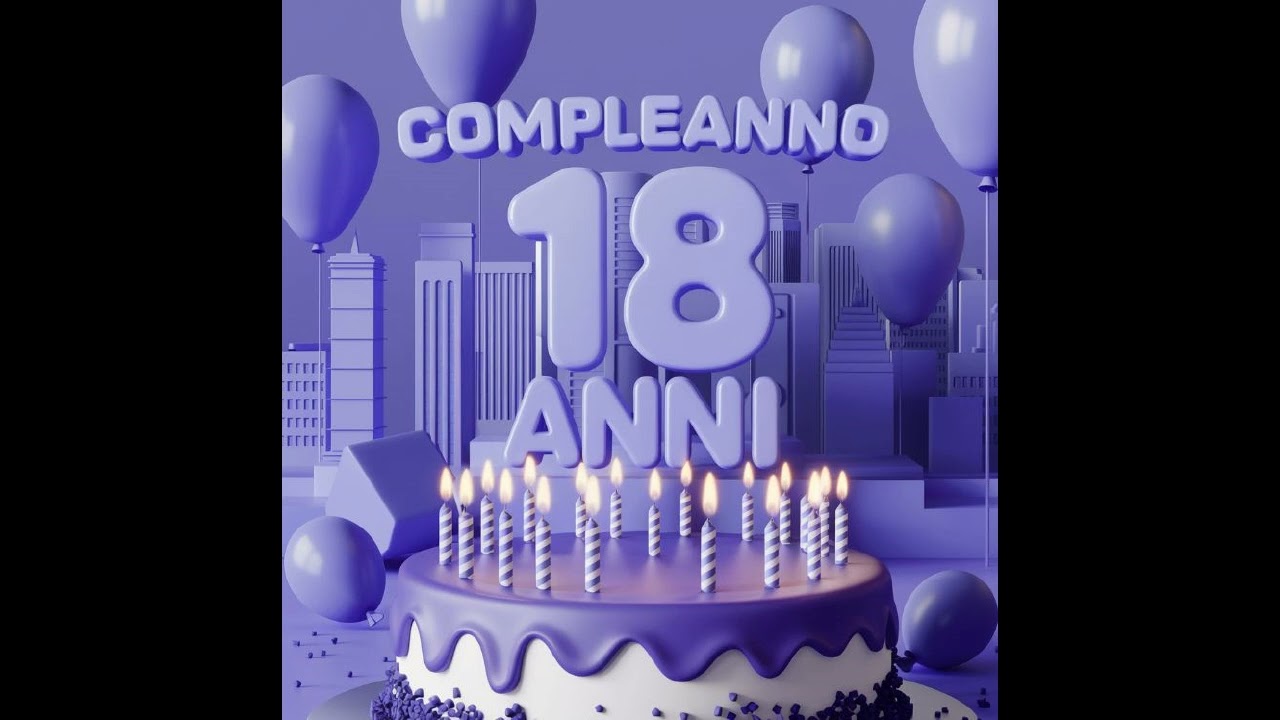 Buon compleanno 18 anni brano