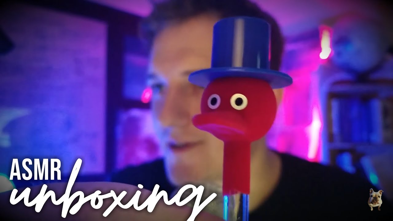 Unbackpacking & Unboxing | ASMR Tapping Whisper