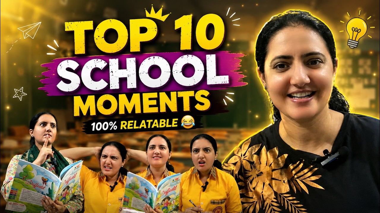 Top 10 Most Relatable School Moments 😂 | Every Student Will Relate! | School Memories #school