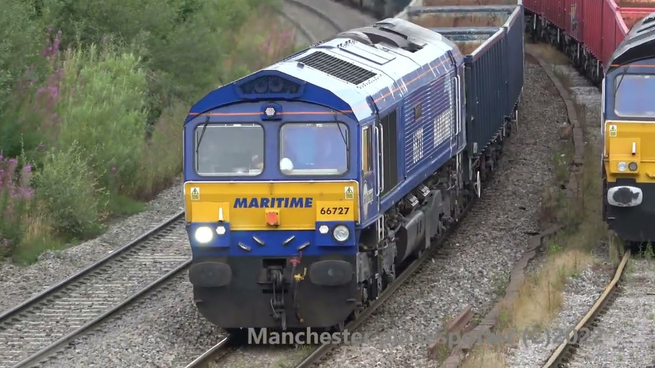 (4K) Train Spotting At Peak Forest On The 17/08/2022