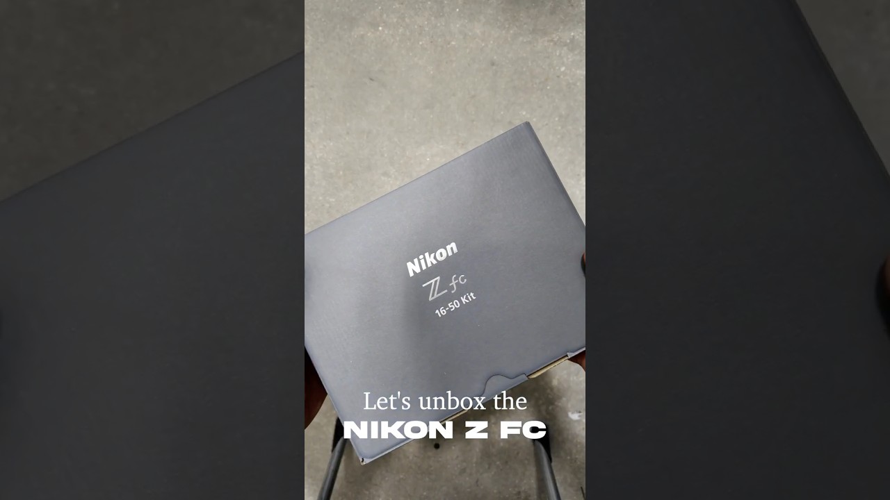 Nikon Z fc Unboxing &ndash; Retro Looks, Modern Power! 📷🔥