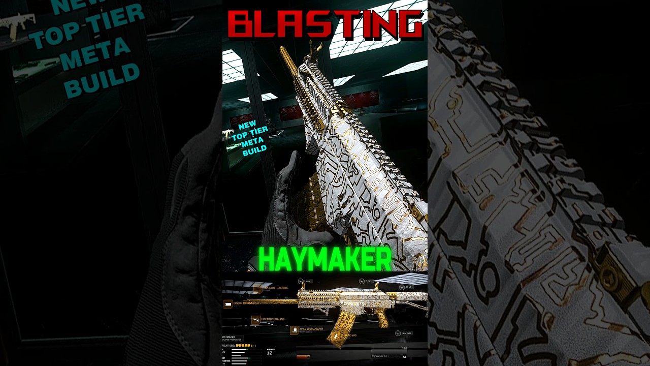 This *HAYMAKER* Build is BLASTING in WARZONE 💥| Best Class Setup | META | MW3 | COD 