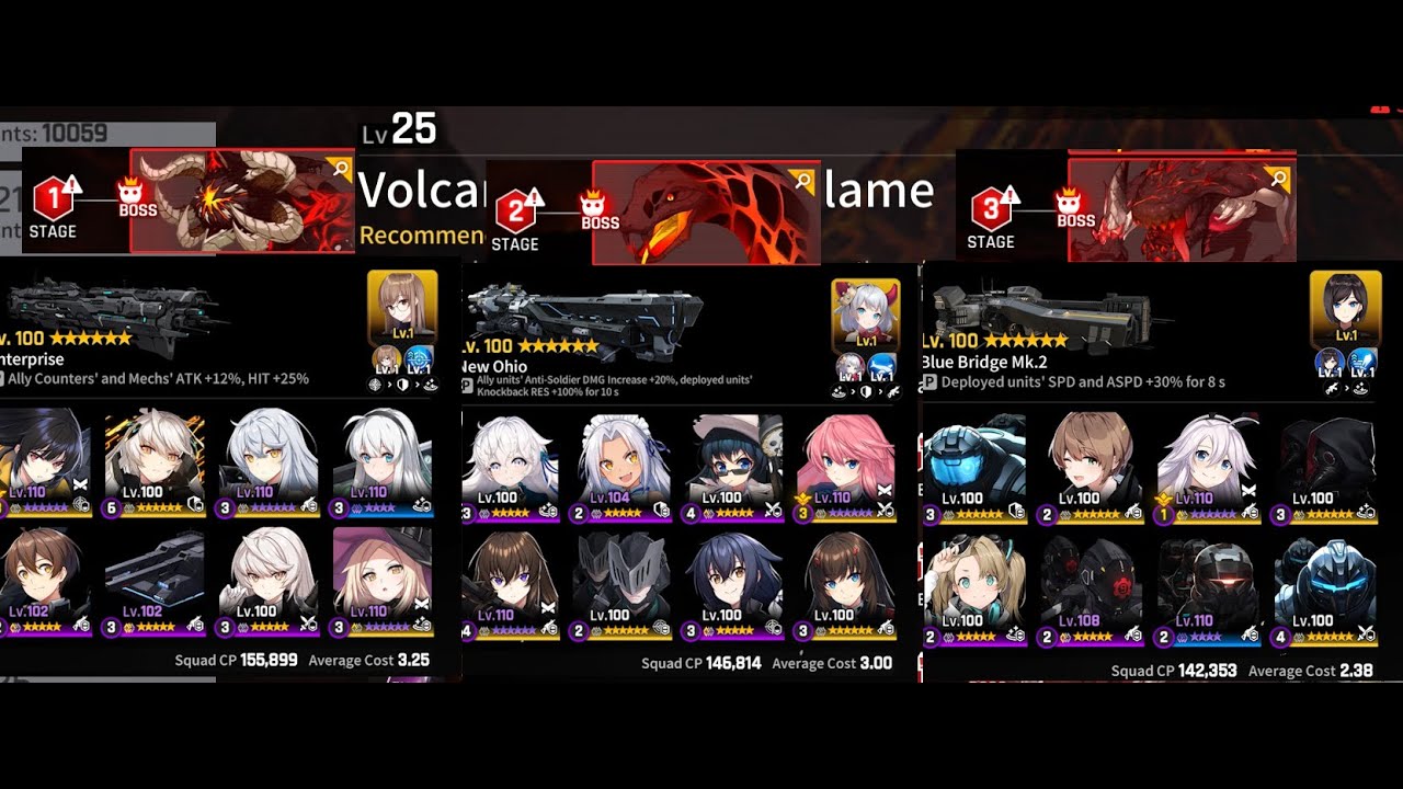 [Counterside] F2P G.A.P Volcano 25