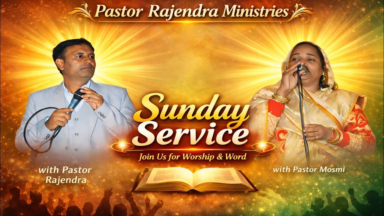 PASTOR RAJENDRA's broadcast