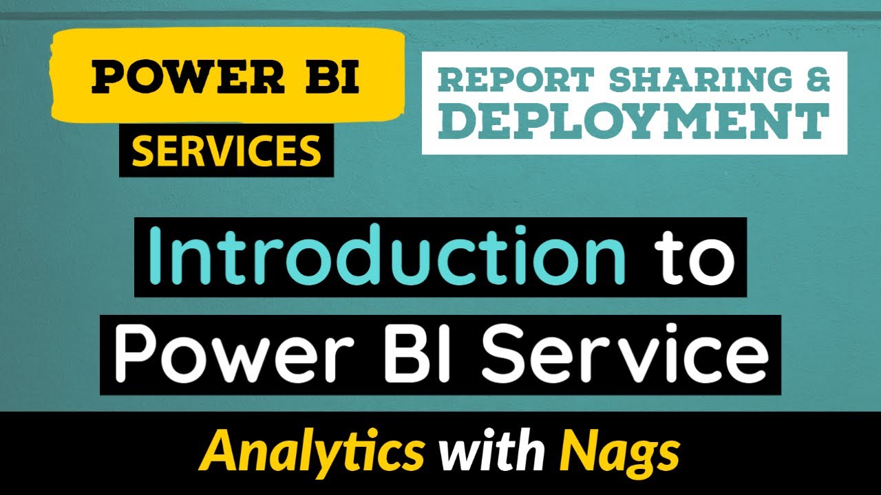 Introduction to Power BI Service (1/30)