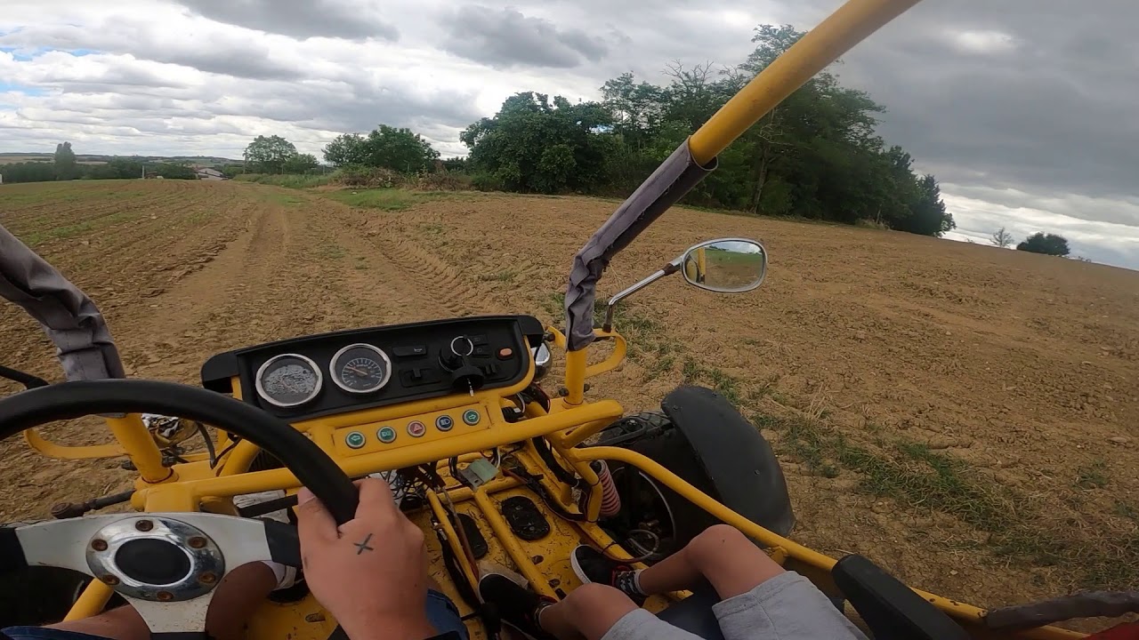 Essai buggy 250 Kinroad Sahara