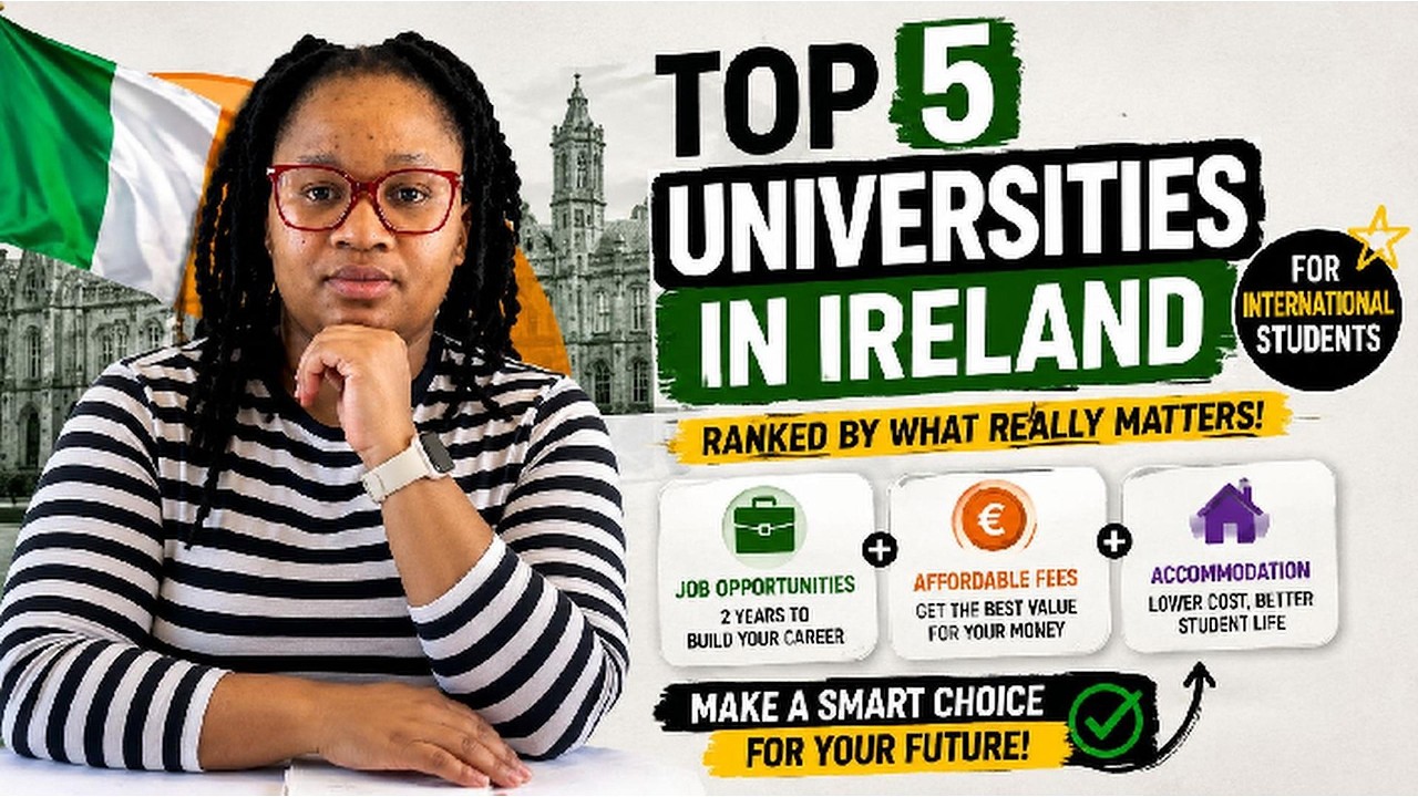 Top 5 Universities In Ireland For International Students 2026
