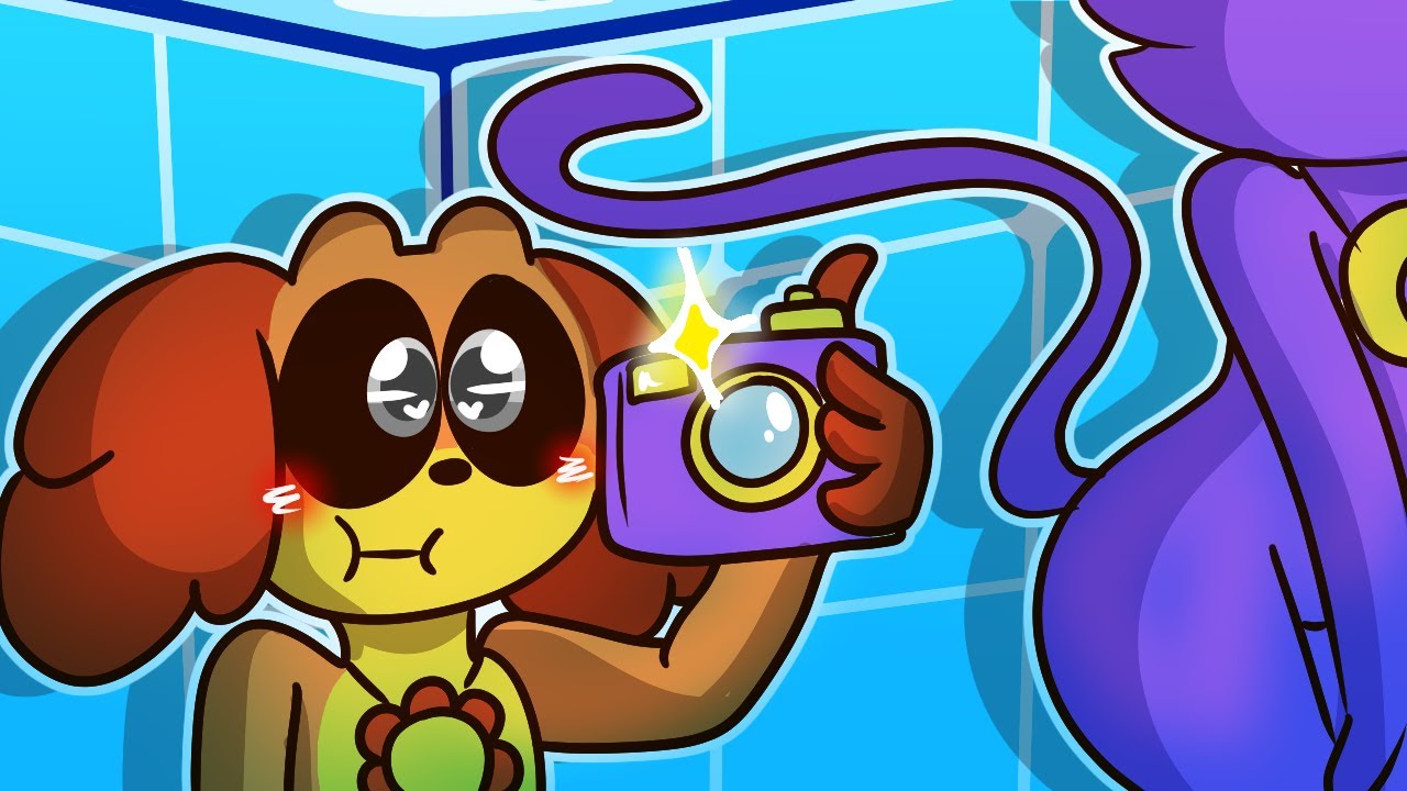 ¡DOGDAY LE TOMA UNA FOTO A CATNAP!🙊🍑😍 ¿ME GUSTA? 💖 CATNAP MINECRAFT ROLEPLAY
