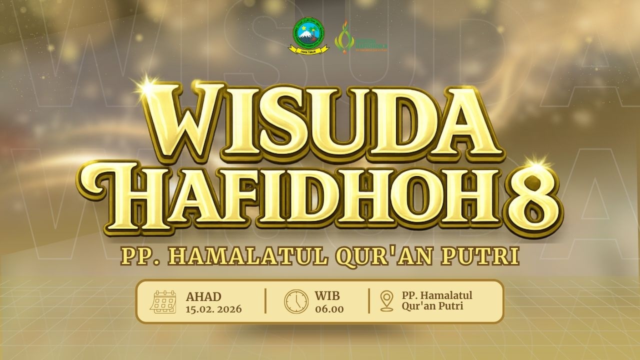 LIVE | WISUDA HAFIDHOH KE VIII | PP HAMALATUL QUR'AN PUTRI | JOGOROTO JOMBANG |