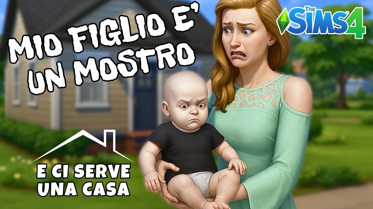 Bimbo Mostro Cerca Casa | The Sims 4