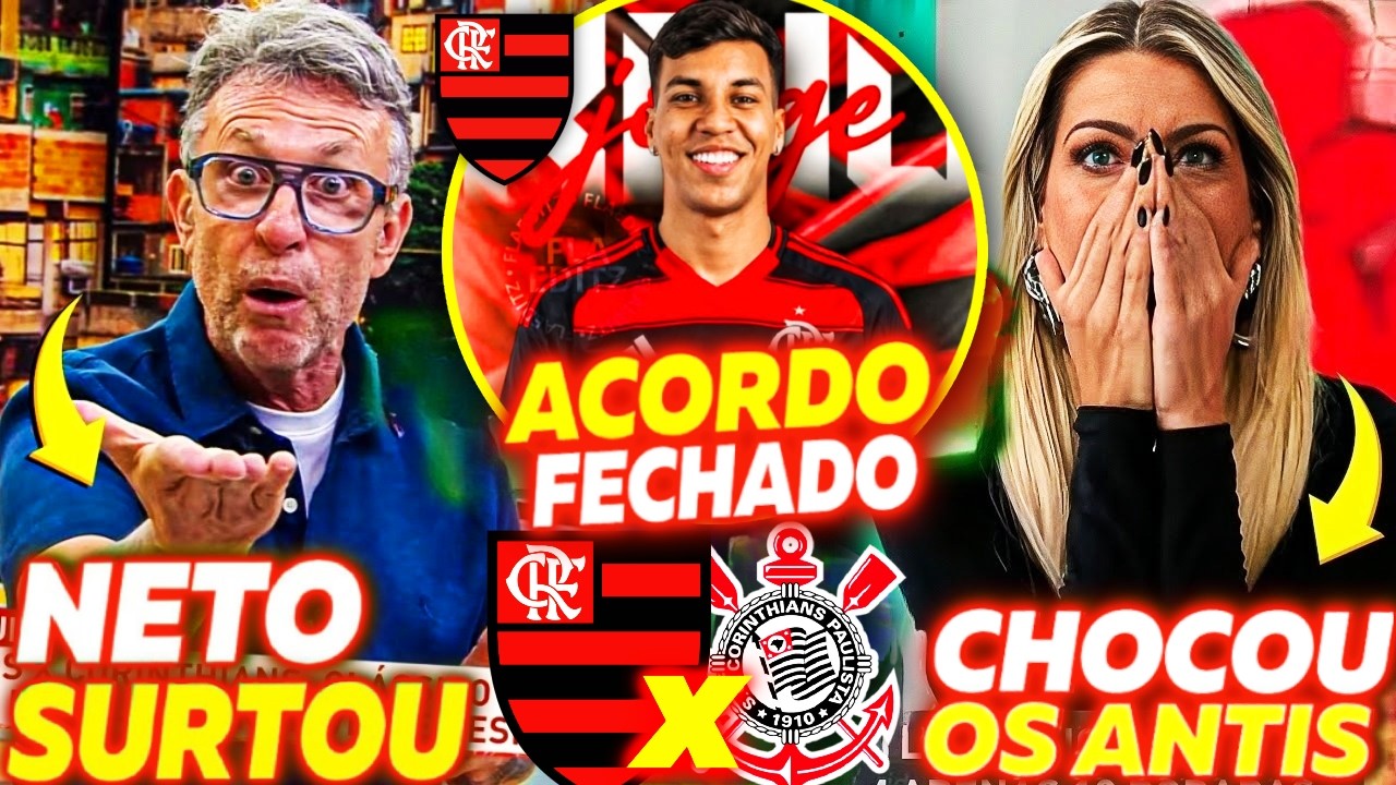 😱 OLHA O QUE O NETO FALOU do FLAMENGO ! 