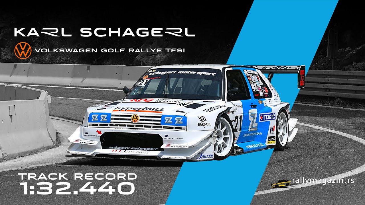 Karl Schagerl - Brdska trka Skradin 2024 - VW Golf II Rally HillClimb Monster