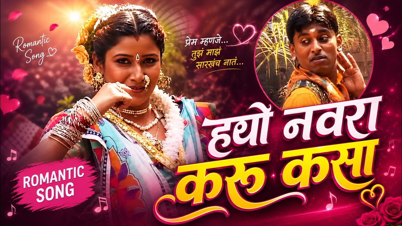 ह्यो नवरा करू कसा | O Nakhava Kokan Dakhval Ka | Marathi  Mazedaar Gaane