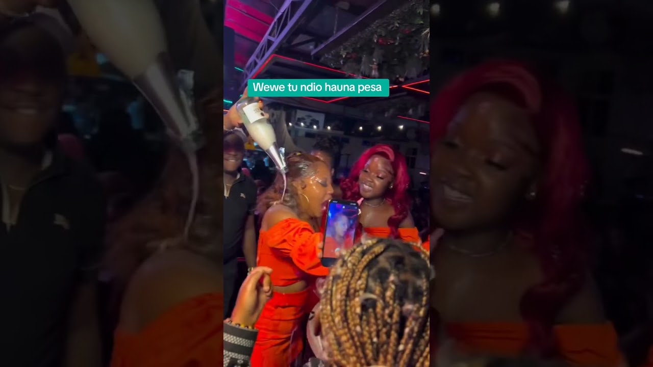 This is how Kenyans enjoy birthdays. #kenyanightlife