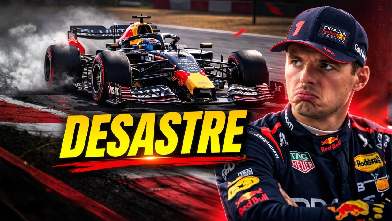 O DESASTRE da Red Bull e Verstappen FURIOSO