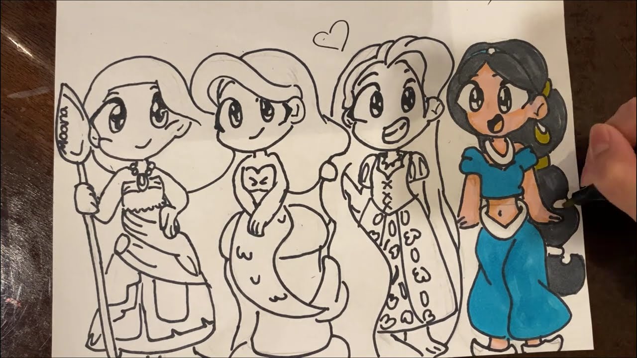 Disney Princesses Artwork