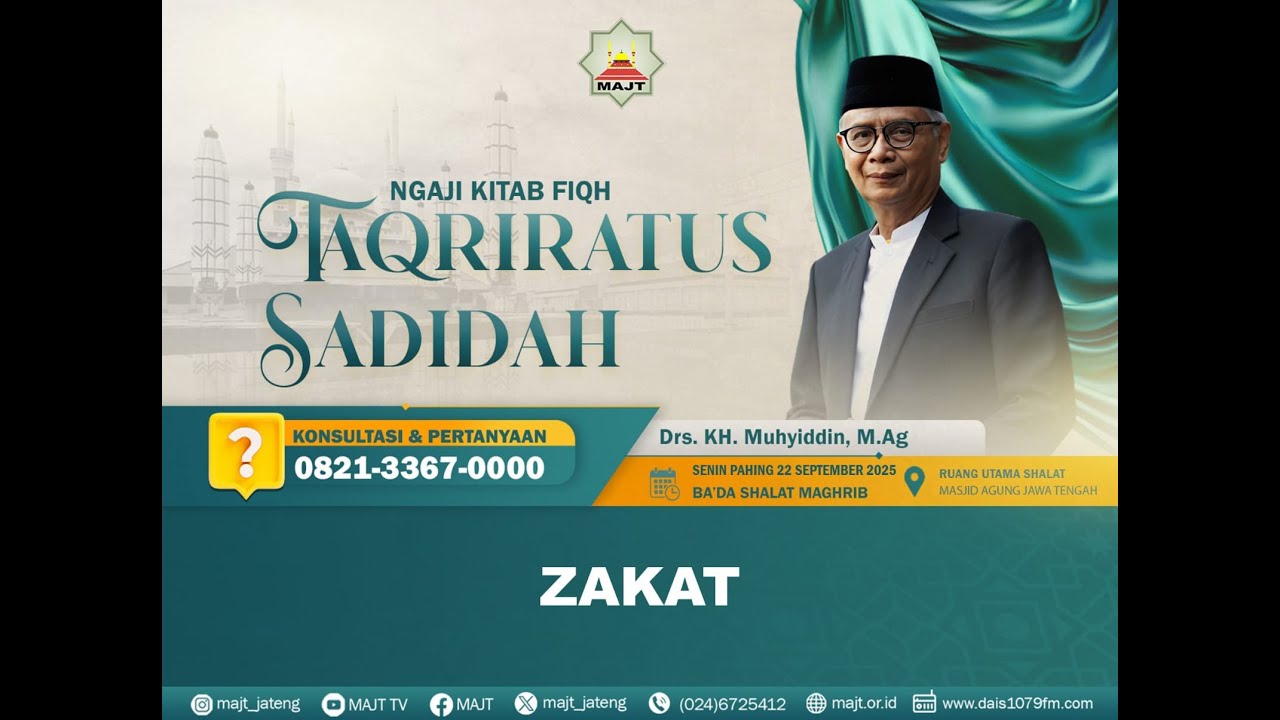 [LIVE] Ngaji Kitab Taqriratus Sadidah – 22 September 2025