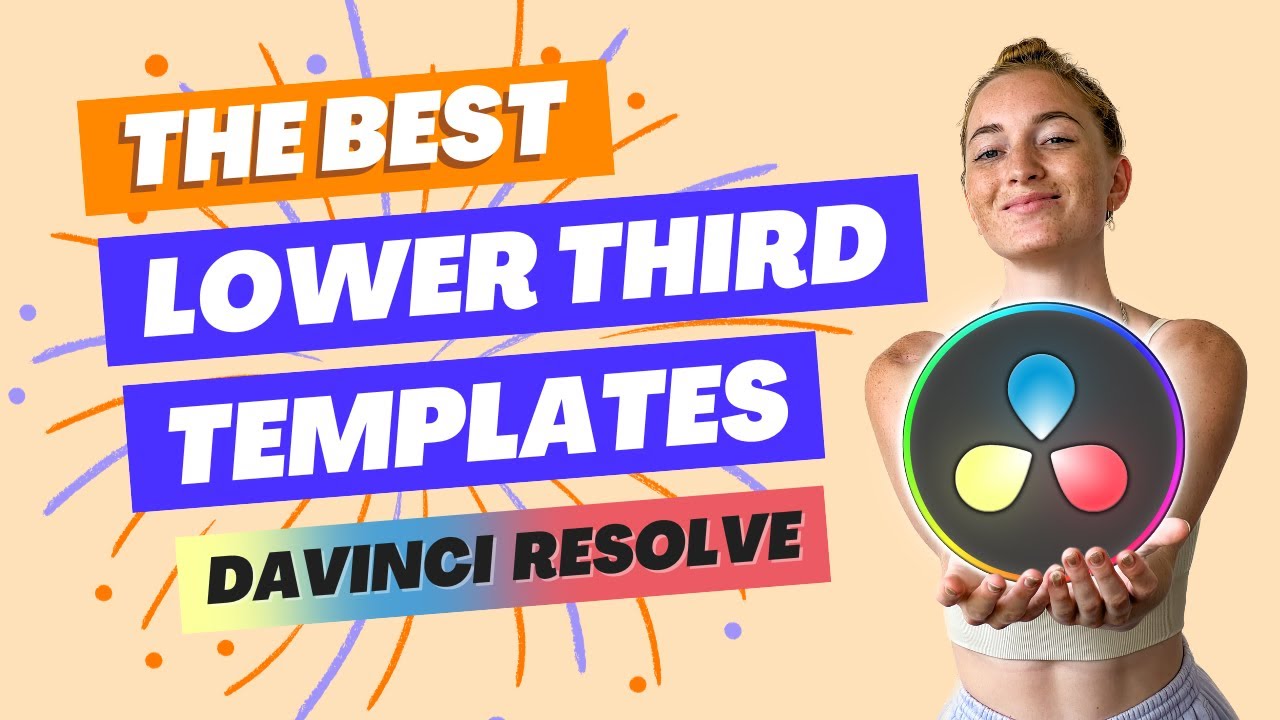 TOP 5 DaVinci Resolve Lower Third Templates