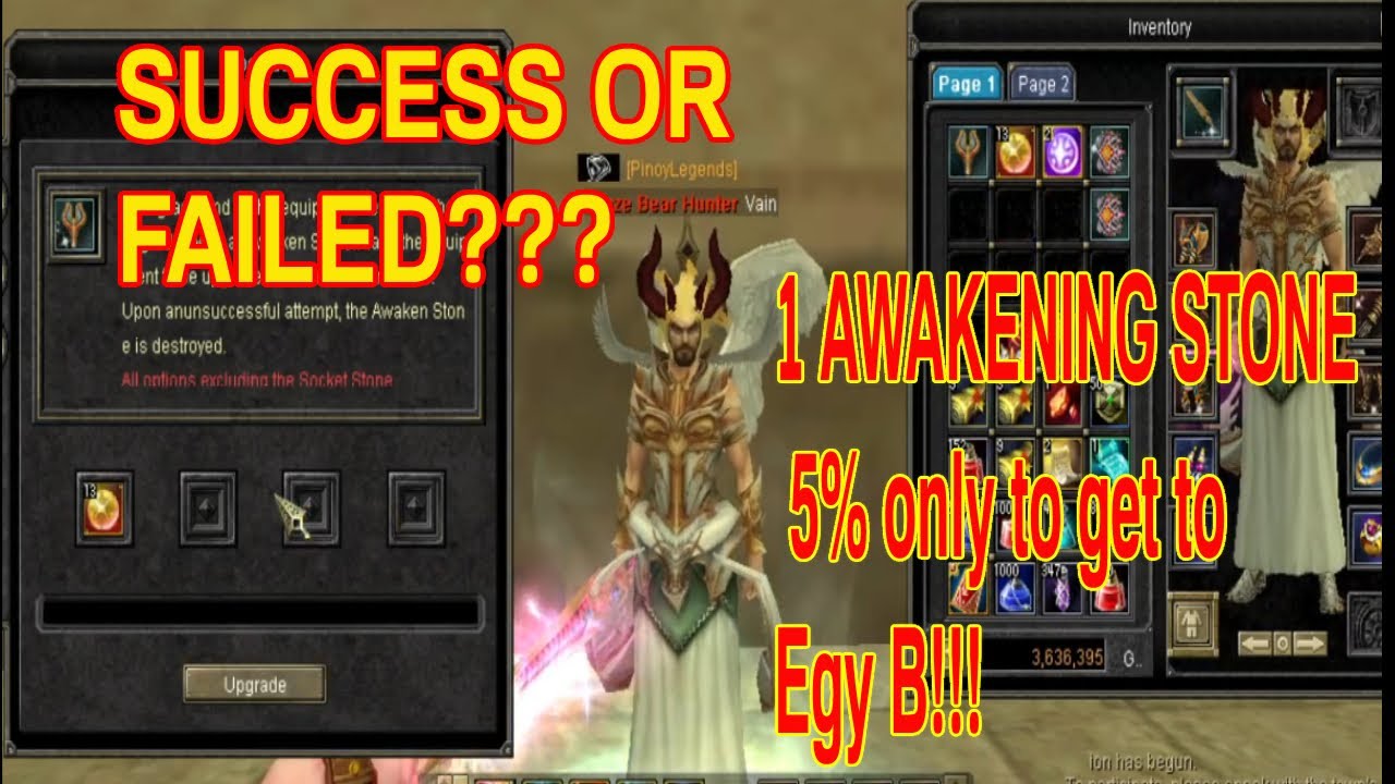 Silkroad Online - Awakening Stone 5% | RedSea Sailor Online