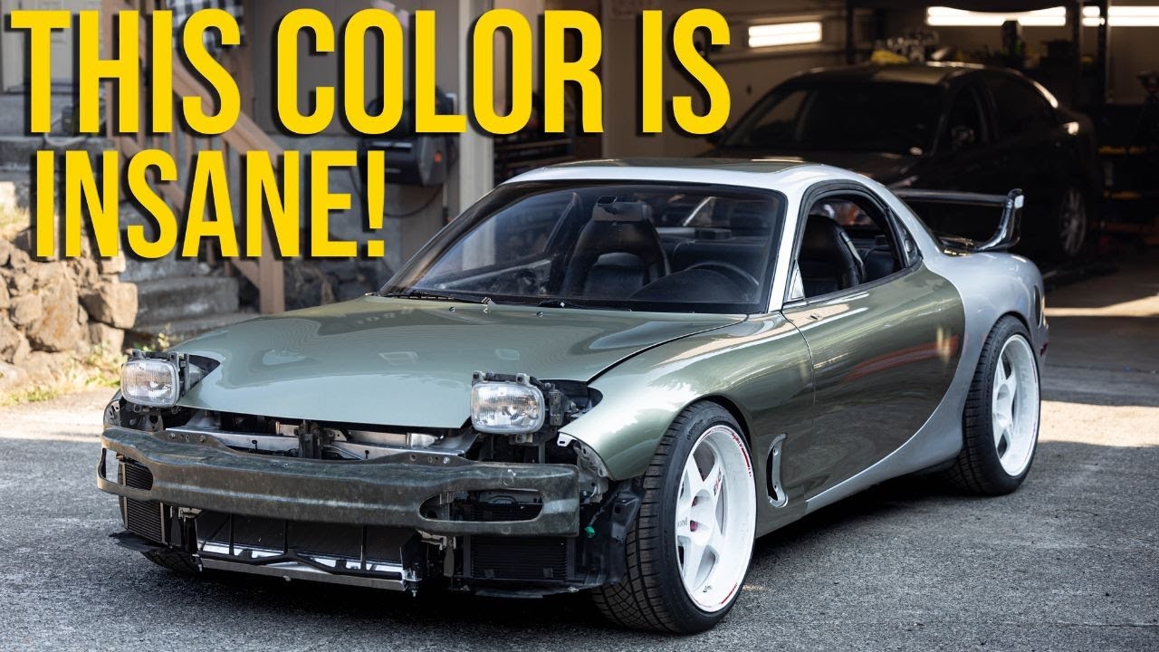 The Mazda RX7 Goes Millennium Jade!