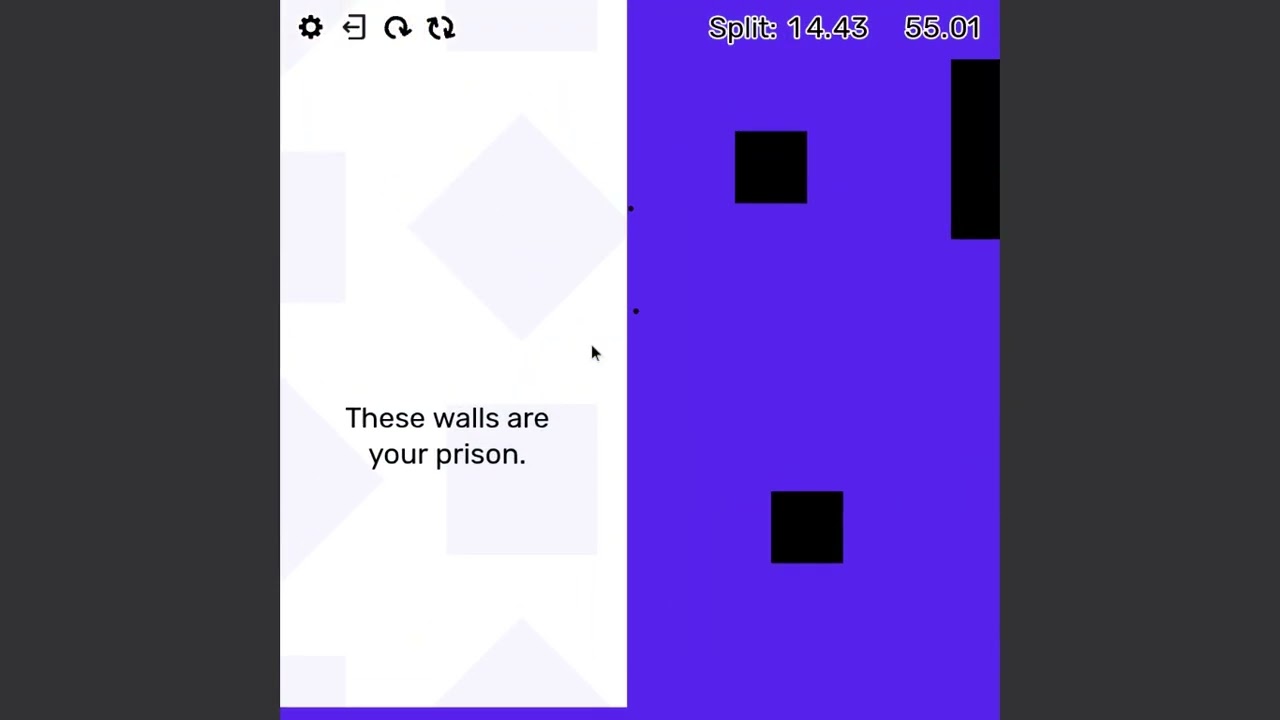 Opposite day 2 all blue Cubes 4:27 Pace Fail
