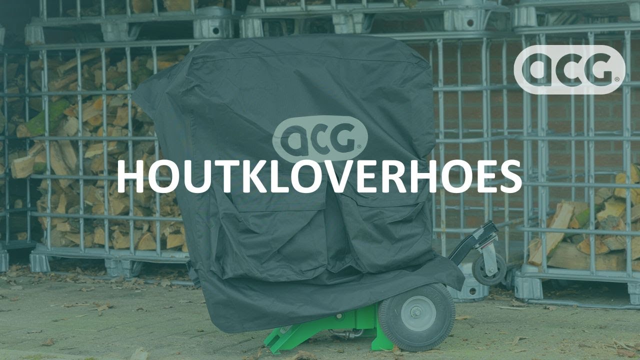 Houtklover Hoes | Bescherm uw kloofmachine tegen weer & vuil | ACG Holten #hoes #houtkloverhoes #ACG