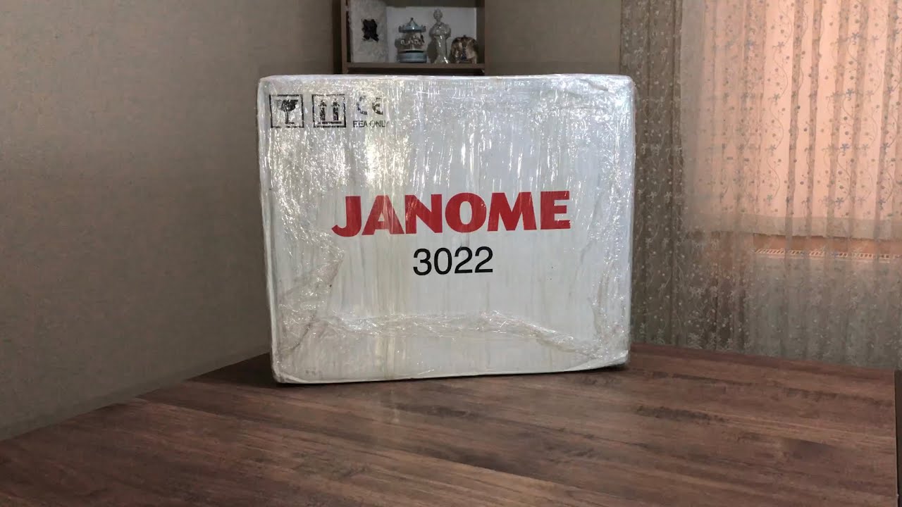 #dikişdersleri #dikiş JANOME 3022 KUTU AÇILIMI VE MAKİNE TANITIMI