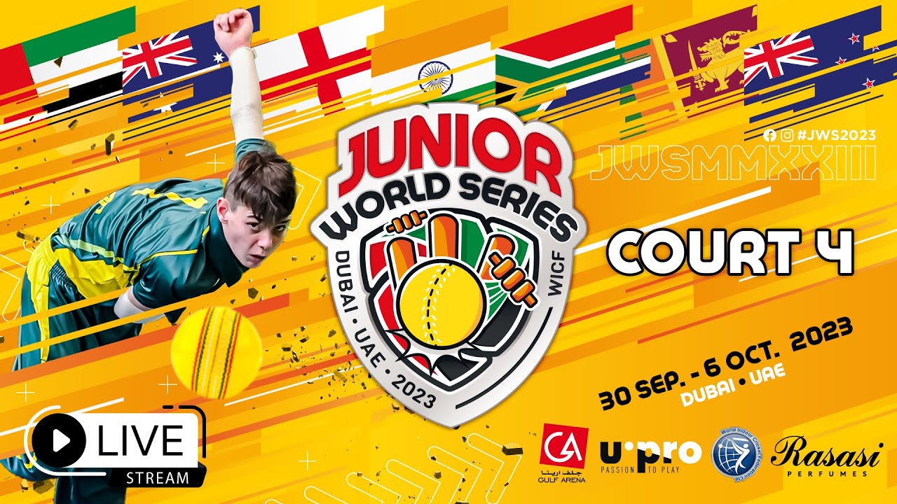 Junior World Series Court 4 | WICF | U-Pro Dubai | Match Day 3