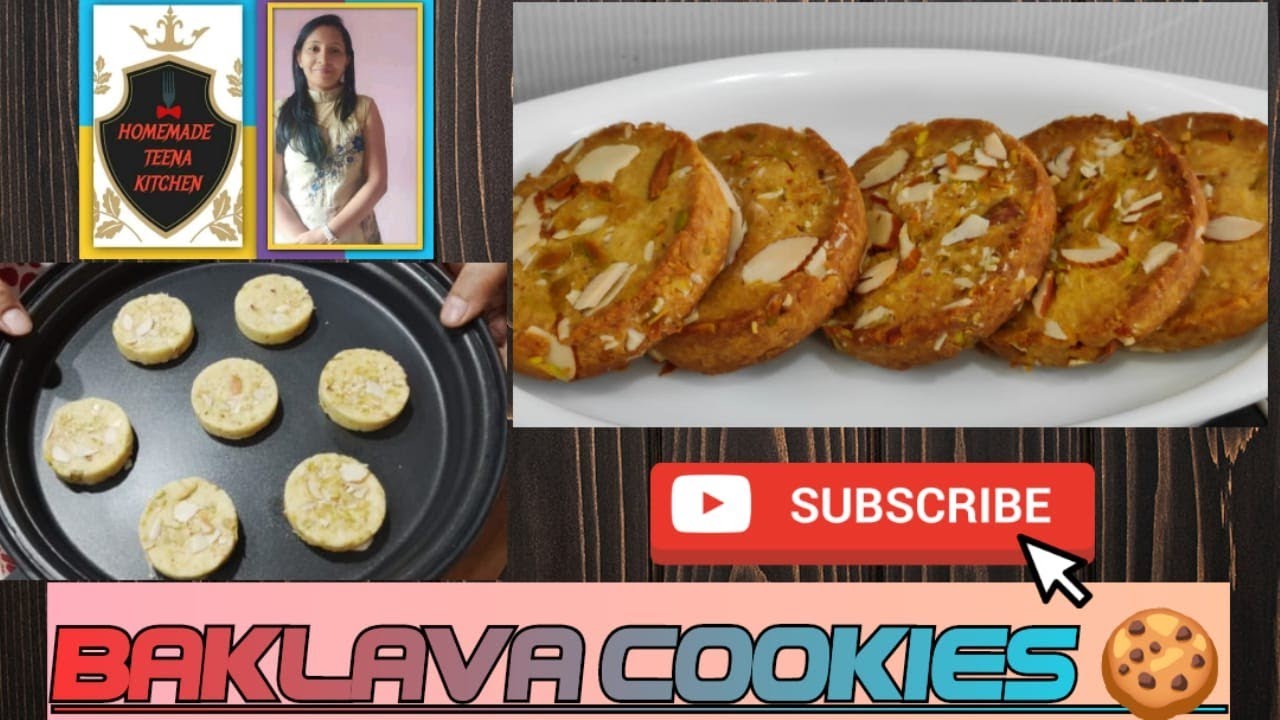 Make new type of Baklava Cookies of Turkey at home//घर पर रखी सामग्री से बनाएं ये कुकीज़ आसानी से//