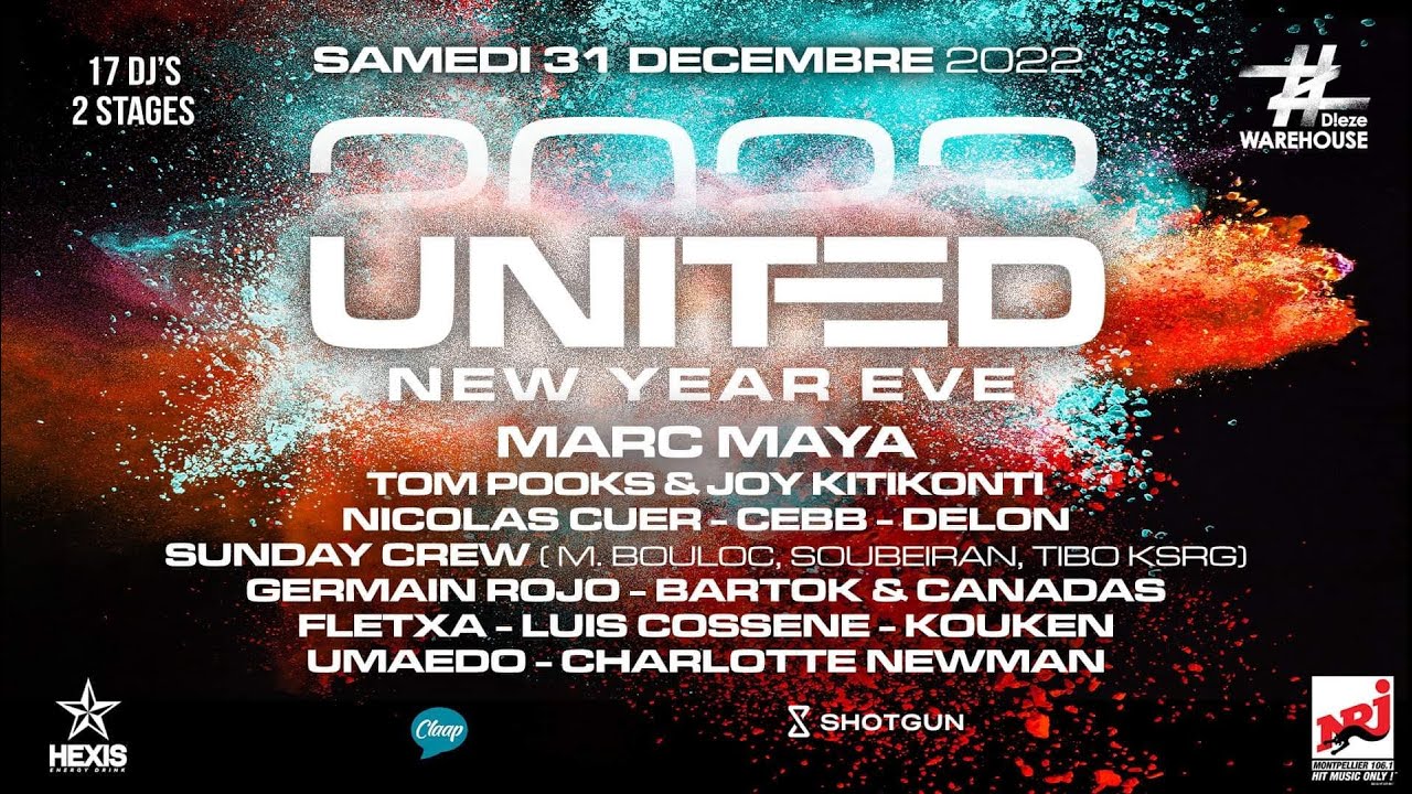 MARC MAYA / NEW YEAR EVE 2023 by UNITED - DIEZE - 31 12 2022