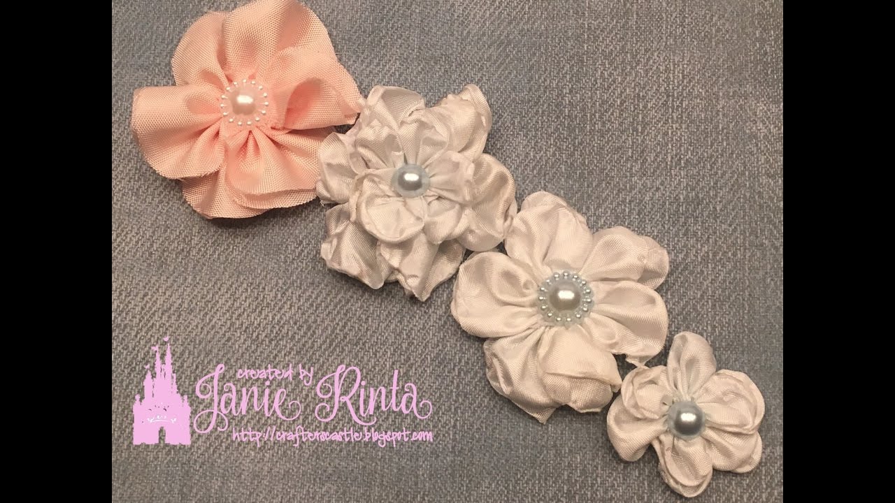 How To Make Fabric Flowers Part 2 - Perfect Petals Made Easy