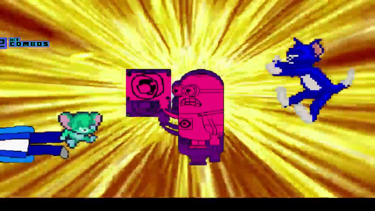 Mugen battle This Guy and Dave The Minion vs Tom and Jerry