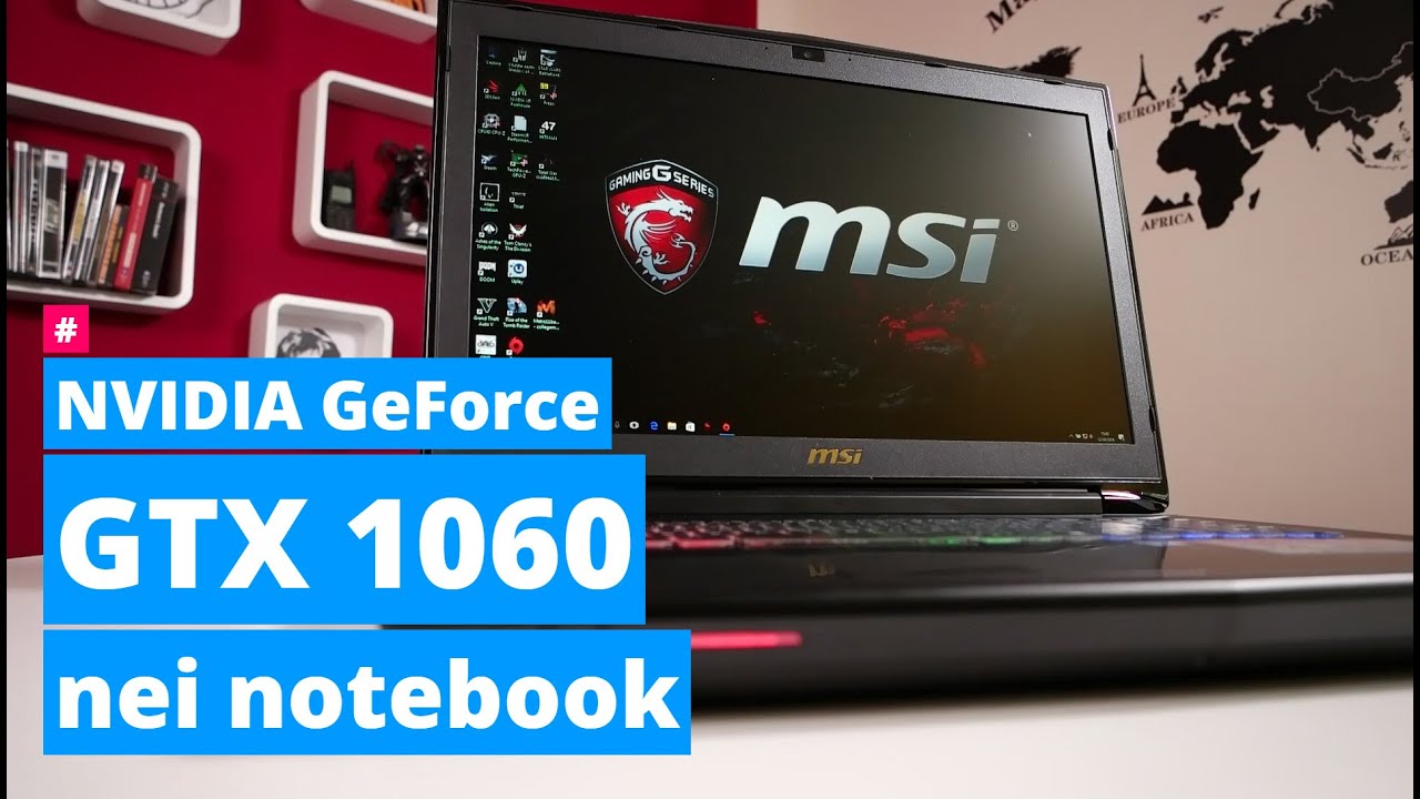 MSI GT72VR 6RD Dominator con GeForce GTX 1060 | Hardware Upgrade