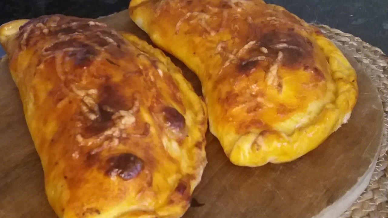 Легко и быстро Кальцоне # пицца