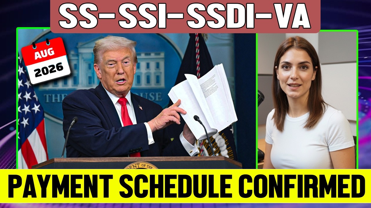 BREAKING: August 2026 Payment Schedule for Seniors&mdash;SS, SSI, SSDI All Dates Confirmed