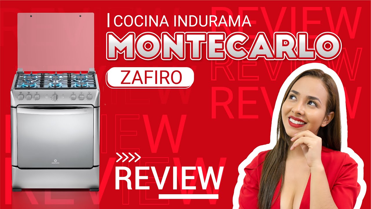 🔥 Cocina MONTECARLO ZAFIRO Indurama | REVIEW Y CARACTERISTICAS | Gran Hogar