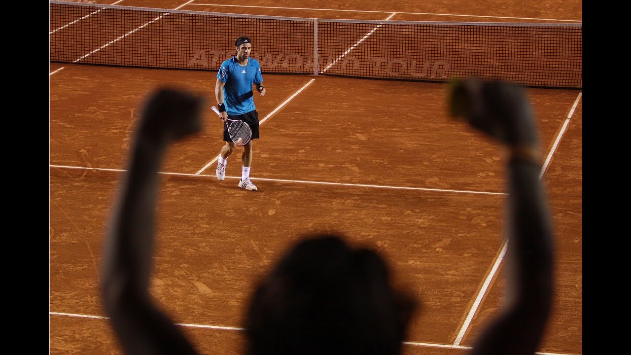 🇨🇱 Fernando González 🆚 🇪🇸 Rubén Ramirez Hidalgo - R16 ATP Santiago 2010