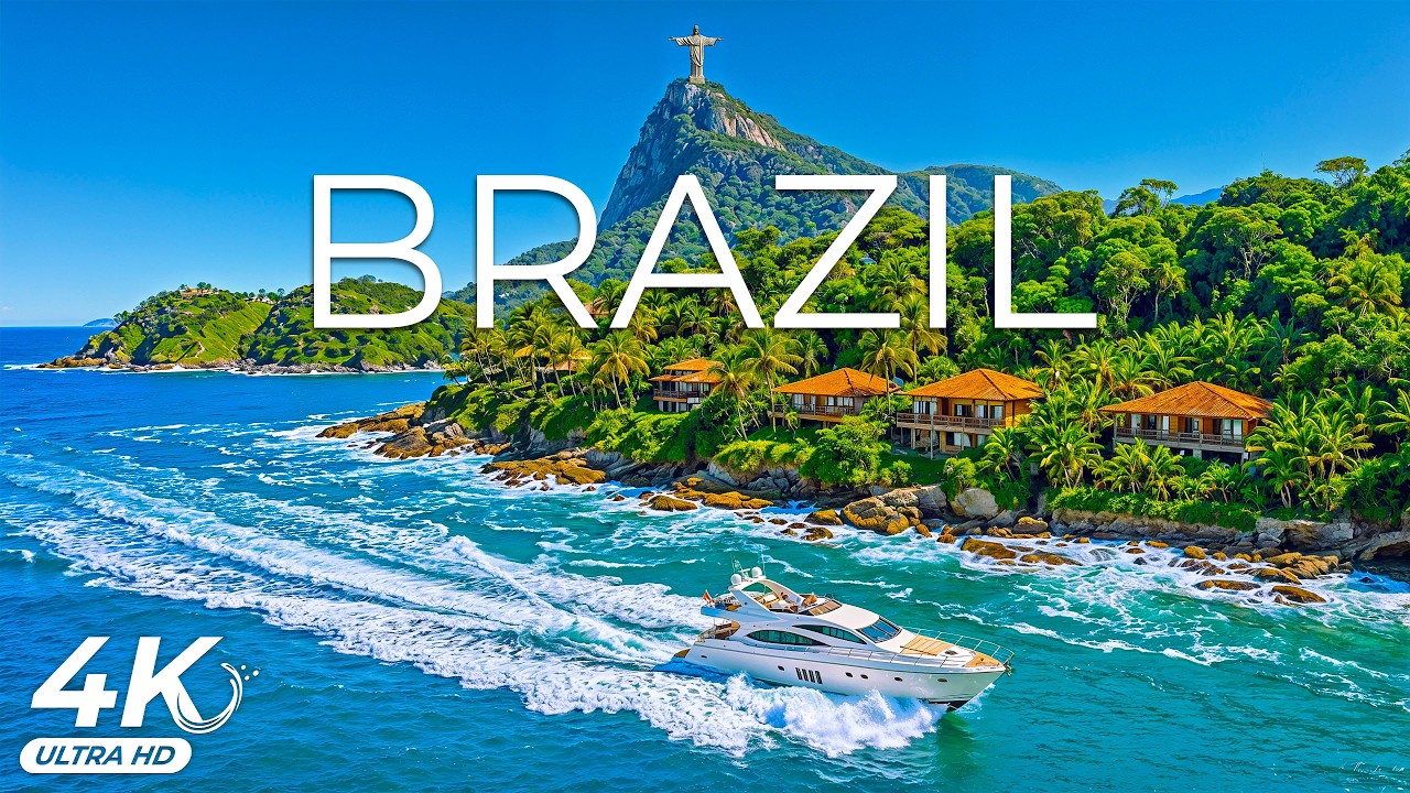 Brazil 4K UHD - Lush Rainforests, Endless Rivers and Living Landscapes Under Tropical Light Glow