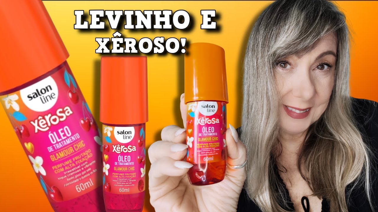 🌸SALON LINE ÓLEO FINALIZADOR XEROSA GLAMOUR CHIC