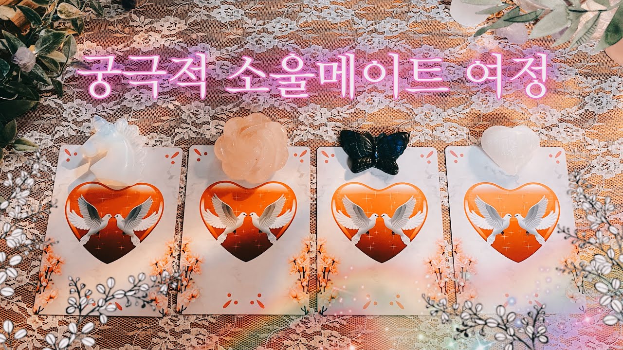 타로 🔮 나의 궁극적 소울메이트 여정 💗🦢💕 타임리스 디테일 리딩 🥀💫