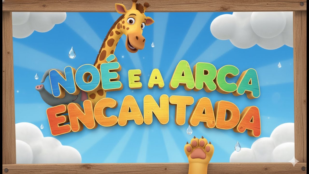 Noé e a Arca Encantada – Música Gospel Infantil | Aventuras com Fé