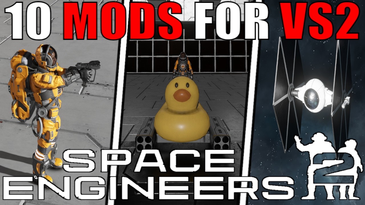 ТОП-10 МОДОВ ДЛЯ VS2 В SPACE ENGINEERS 2