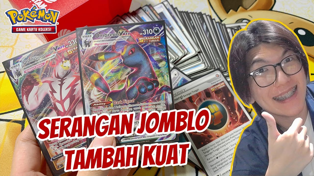 Tiba-Tiba Tier 1! Deck Profile Urshifu Serangan Tunggal + Umbreon VMAX - Kartu Pokemon Indonesia