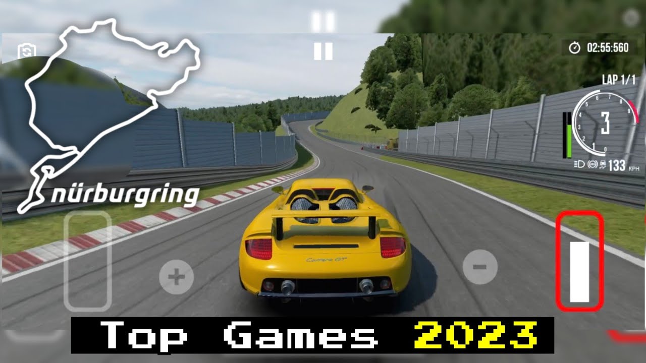 Top 5 Best Racing/ Driving Games with the Nurburgring Race Track Map (Android and iOS) 2023
