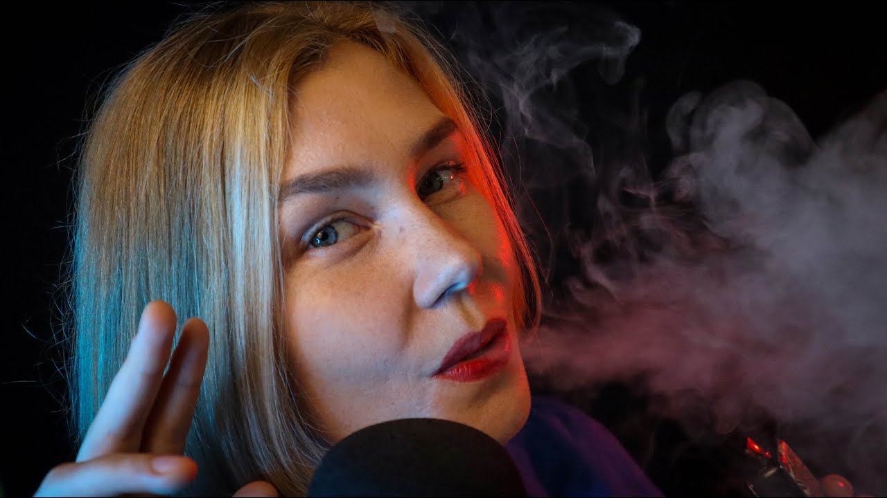 💨АСМР паровая терапия 4┃болталка┃ASMR vape therapy
