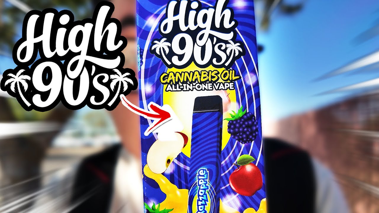 This NEW FLAVOR was TOP TIER from HIGH 90s! | High 90s BlueRazzApple!
