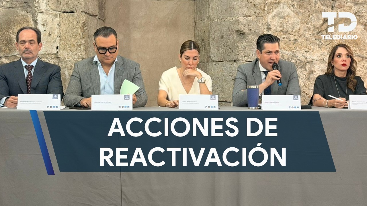 Dan a conocer acciones para la reactivación económica de Jalisco tras hechos delictivos