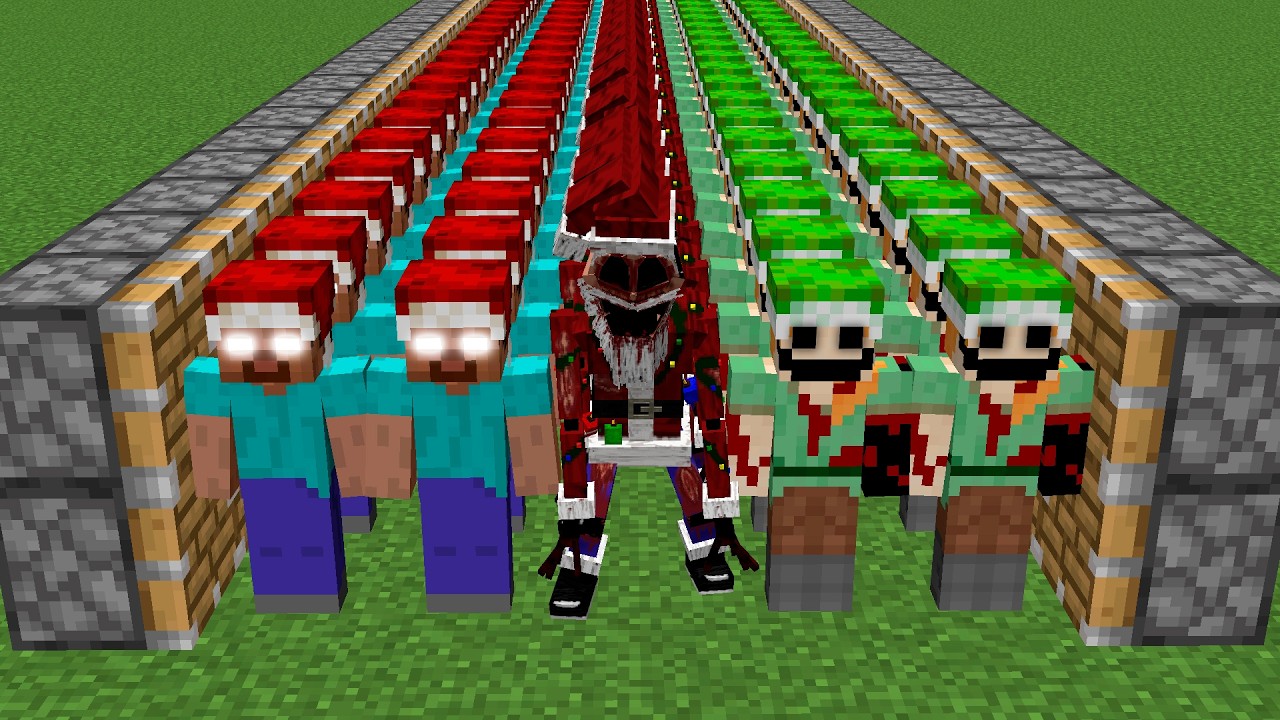 new year creepypast mobs minecraft combined