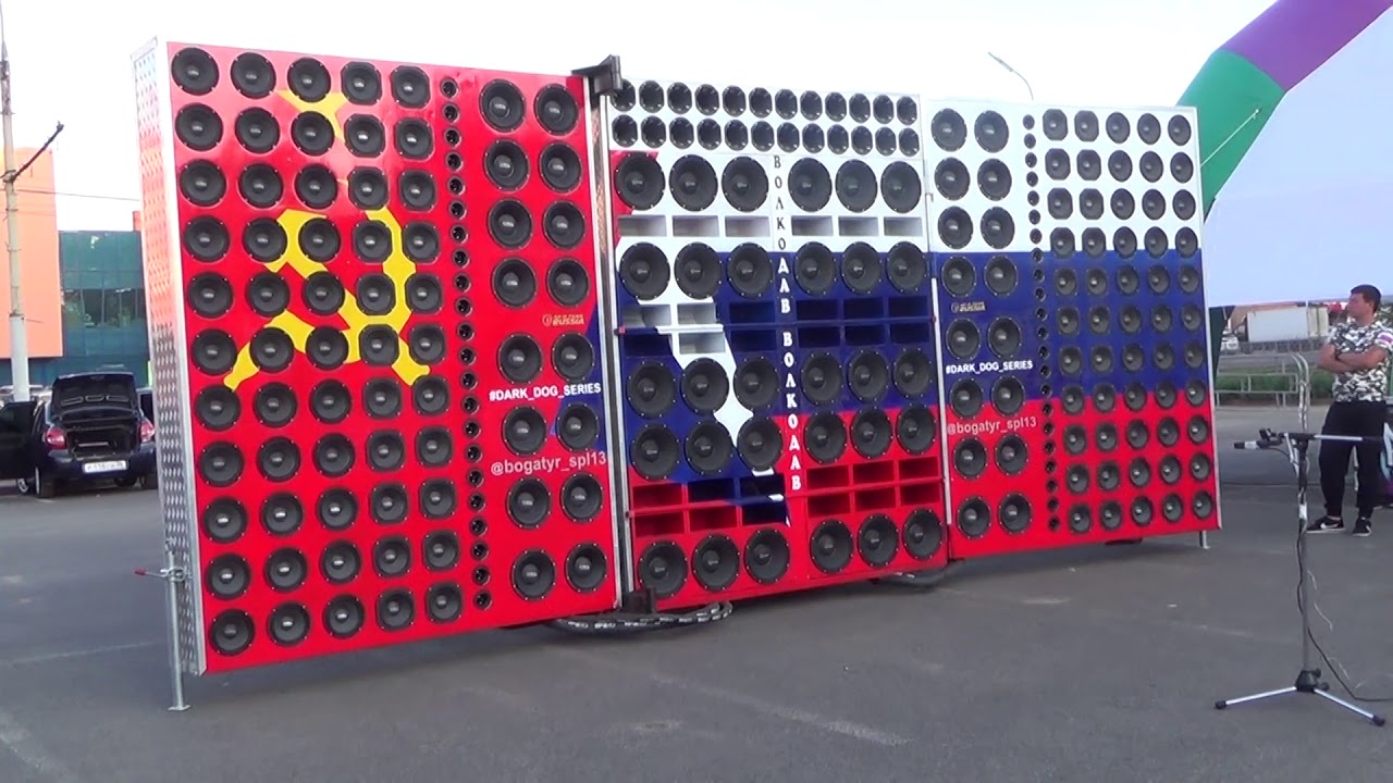 AZ-13 SPL POWER | ЗАМЕР САМОЙ ГРОМКОЙ СТЕНЫ | НОВЫЙ РЕКОРД РОССИИ