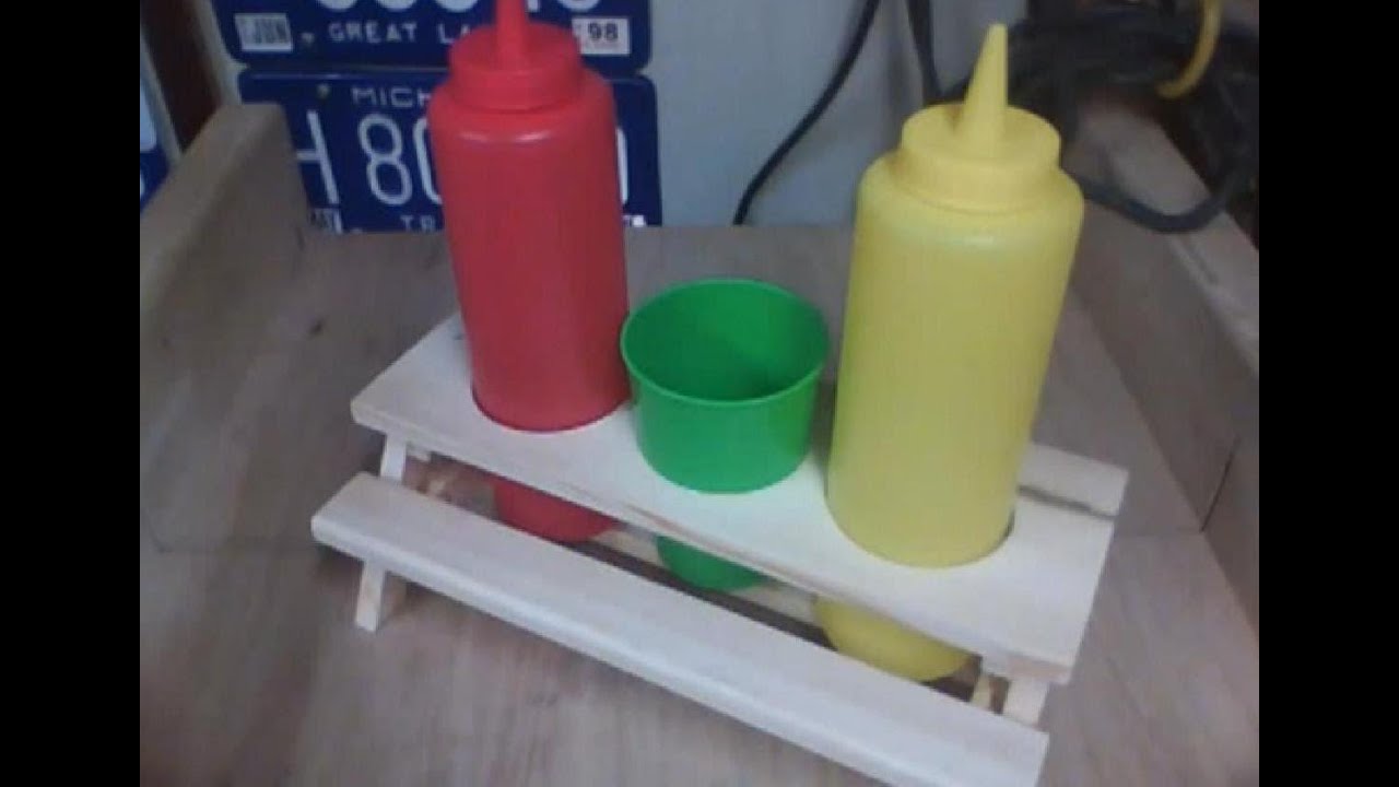 2x4 Picnic Condiment Holder